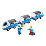 Hape houten intercity trein - 5dlg. - afbeelding 1