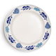 Boerenbont boerenblauw plat bord ø25,5cm decor doos a 6 stuks