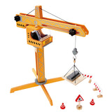 Hape houten hijskraan - afbeelding 2