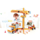 Hape houten hijskraan - afbeelding 3