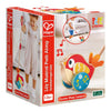 Hape lilly vogel houten duwstok met geluid