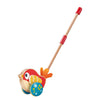 Hape lilly vogel houten duwstok met geluid