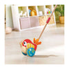 Hape lilly vogel houten duwstok met geluid