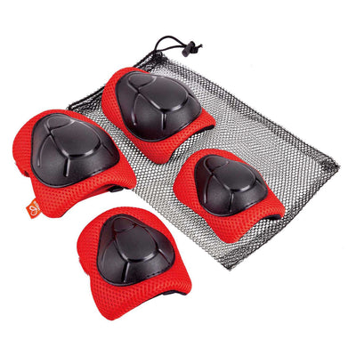 Hape elleboog- en kniebeschermers - rood