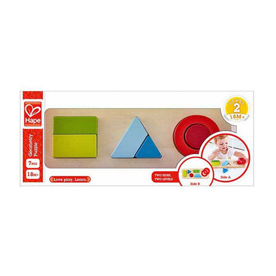 Hape geometrie vormenpuzzel - 7dlg.