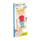 Beleduc houten lagenpuzzel meisje - 5 lagen - afbeelding 2