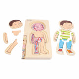 Beleduc houten lagenpuzzel jongen - 5 lagen - afbeelding 3