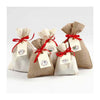 Creativ company jute zakje met trekkoord, 4 stuks