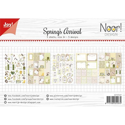 Joy!crafts • knipvellen noor spring's arrival