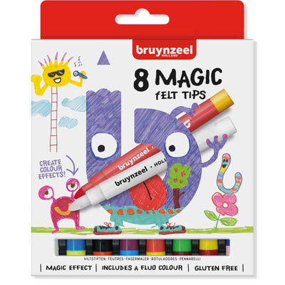 Bruynzeel 8 magic felt tips