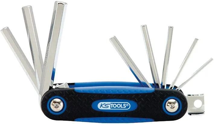 Ks tools hoeksleutel set chromeplus angled pin wrench 8tlg.