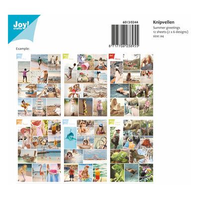 Joy!crafts • knipvellen a4 2x6pcs summer greetings