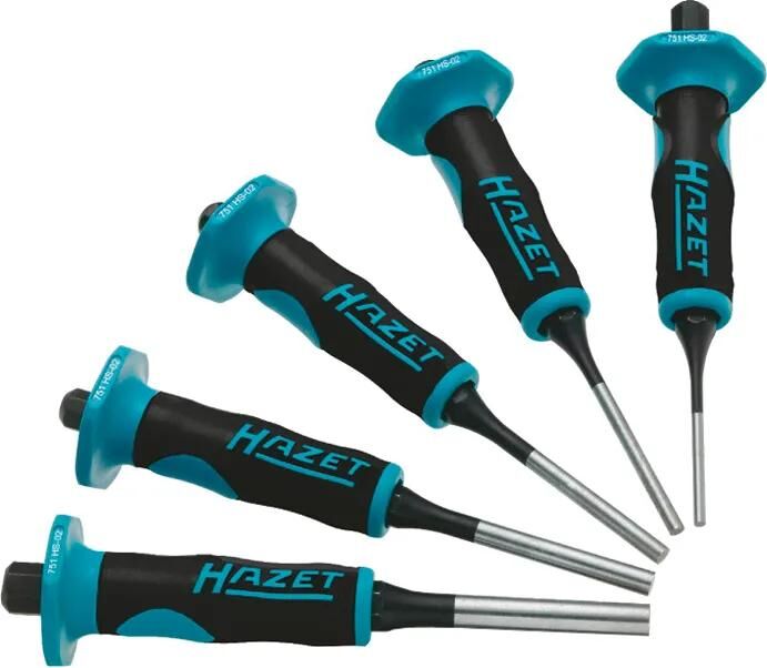 Hazet splinttreibersatz 751hs 5 drift pin set 751hs 5