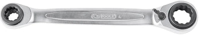 Ks tools ratelsleutel gearplus 4 in 1 ratchet ring spanner 4 in 1