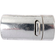 Https: www.cchobby.nl magnetische-sluiting-d-26-mm-gatgrootte-10-mm-antiek-zilver-1-stuk - afbeelding 1