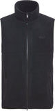 Jack wolfskin lite curl vest m heren outdoorbodywarmer-black