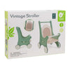Classic world vintage houten poppenwagen