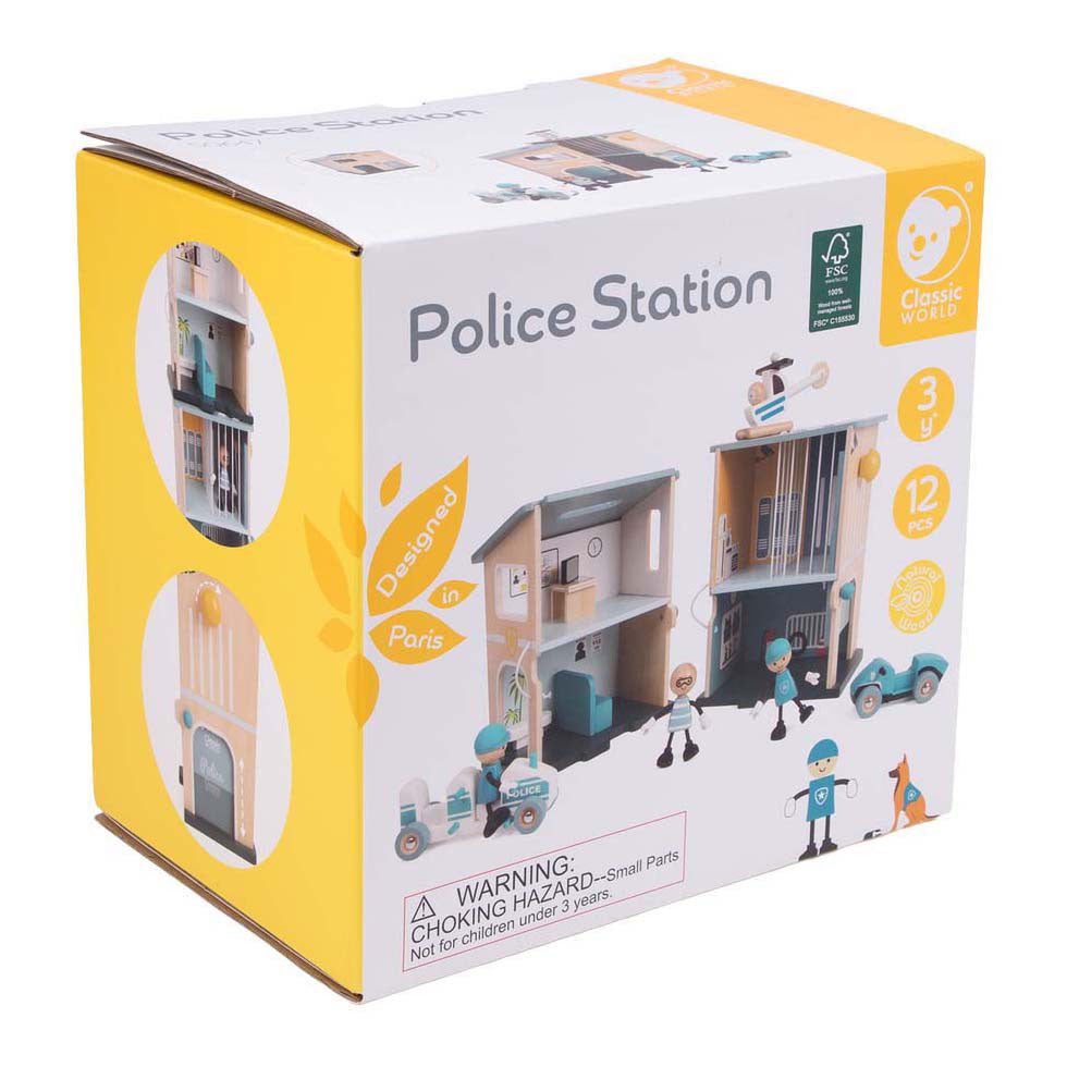 Classic world houten politiebureau