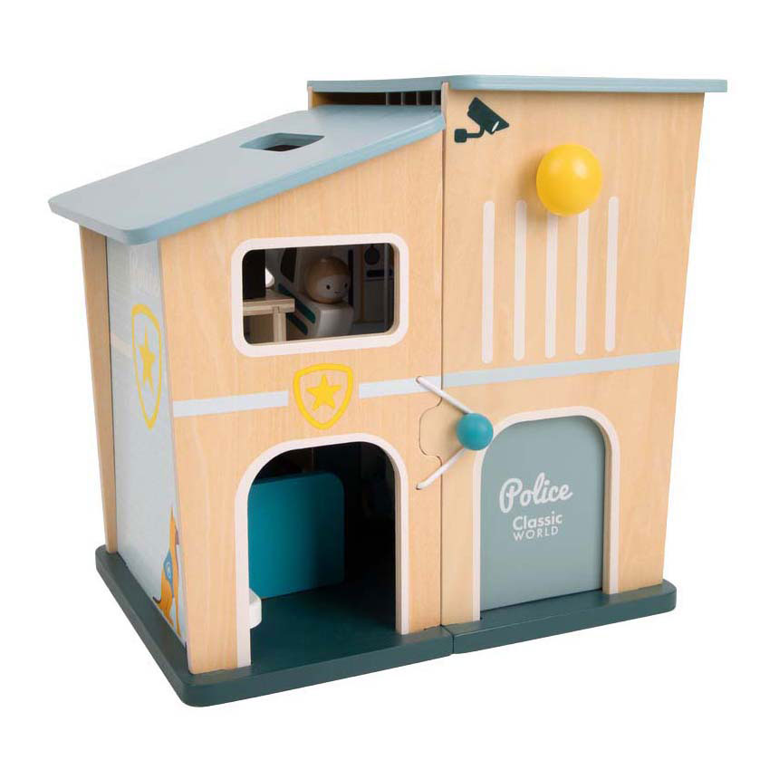 Classic world houten politiebureau