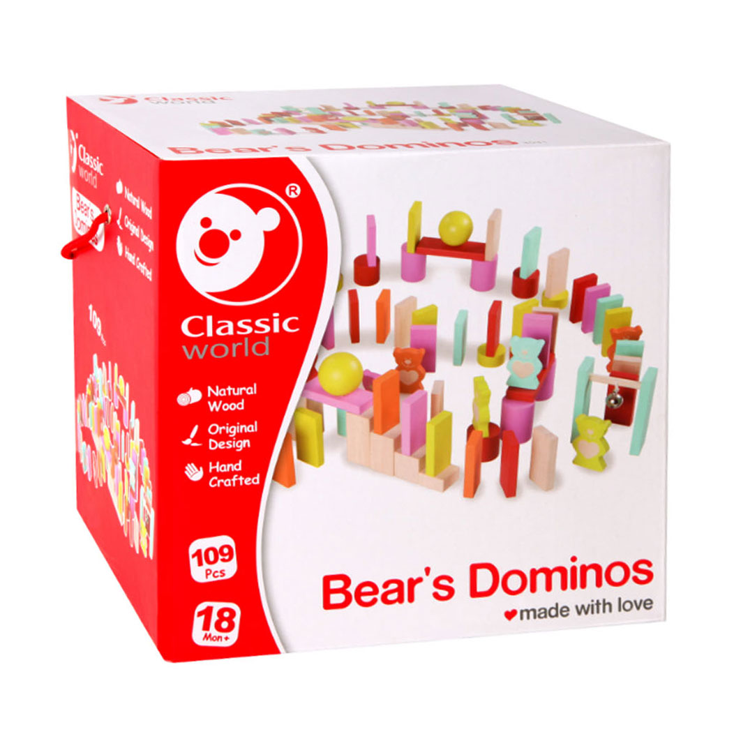 Classic world beren domino, 109dlg.