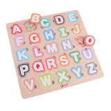 Classic world houten puzzel alfabet, 27st. - afbeelding 2