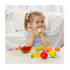 Classic world wooden toys wooden cutting fruit