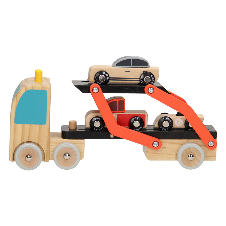 Classic world autotransporter met auto's, 4dlg.