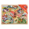 Classic World World Houten Legpuzzel Dieren in de Stad, 49st.