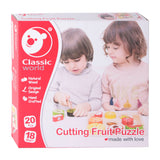 Classic world houten snijfruit, 20dlg. - afbeelding 2