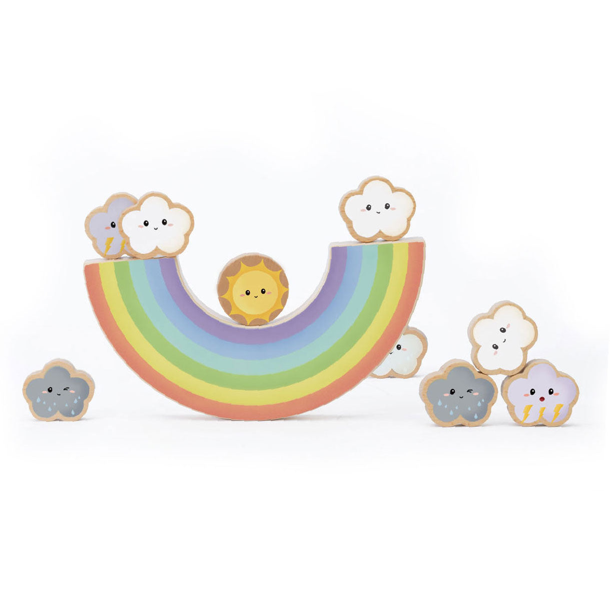 Classic world balans regenboog