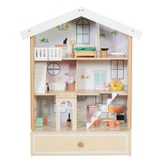Classic world happy villa houten poppenhuis, 28dlg. - afbeelding 1