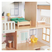 Classic world happy villa houten poppenhuis, 28dlg. - afbeelding 3