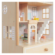 Classic world happy villa houten poppenhuis, 28dlg. - afbeelding 4