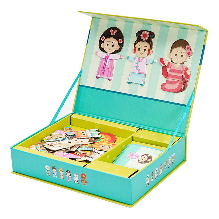 Classic world aankleedpuzzel mensen van de wereld, 60dlg.
