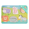 Classic world houten puzzel wilde dieren, 13st.