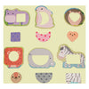 Classic world houten puzzel wilde dieren, 13st.