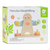 Classic world houten weegschaal hercules educatief speelgoed 7-delig.