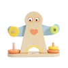 Classic world houten weegschaal hercules educatief speelgoed 7-delig.