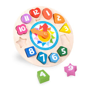 Classic world houten leerklok met vormen tic-tac, 15dlg. - afbeelding 4
