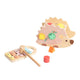 Classic world houten hamerbank egel, 9dlg.