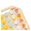 Classic world houten schroefbord educatief speelgoed 27-delig.