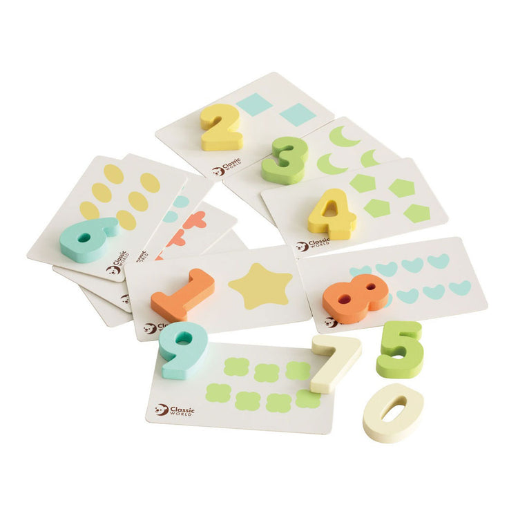 Classic world pastel babyset box eerste leerspeelgoed 25st. - uni