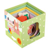 Lobbes speelgoed bv classic world stapelblokken met bosdieren, 10dlg.