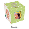 Lobbes speelgoed bv classic world stapelblokken met bosdieren, 10dlg.