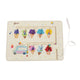Classic world houten educatief kleuren match spel ijsjes magnetisch.