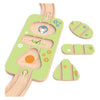 Classic world houten treinbaan speelset, 40dlg.