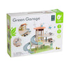 Classic world houten speelgoed garage duurzaam met accessoires 19-delig.