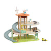 Classic world houten speelgoed garage duurzaam met accessoires 19-delig.