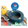 Classic world houten activiteitenbord raket