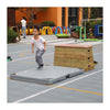 Classic world houten 4-laagse springkast verstelbaar in hoogte, 80cm